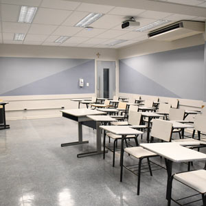 Reforma de salas de aula no campus Monte Alegre