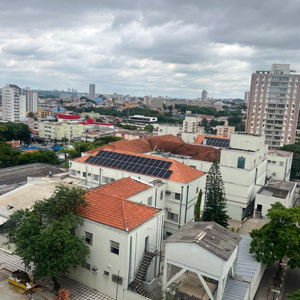 Reforma do telhado do HSL