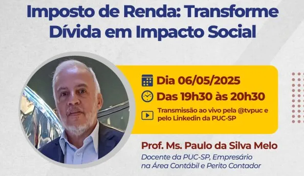 Campanha 3+3 que importam: live no dia 6/5