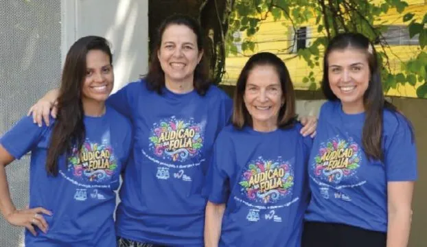 Fonoaudiólogas que atendem na Derdic promovem campanha no Carnaval