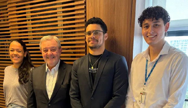 FUNDASP recebe representantes do CA de Medicina