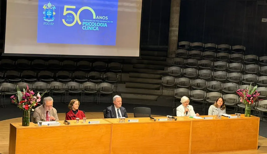 Diretor Executivo da FUNDASP prestigia evento dos 50 anos do PPG de Psicologia Clínica